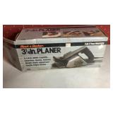 Black & Decker 3 1/4" planer