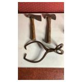 Axes and Log Tongs