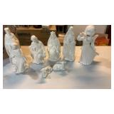 Porcelain Nativity Set