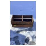 Prue Gold California Double Wood Box