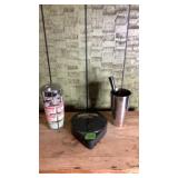 Stainless Mixing Cup, Spoon, Margarita Glass