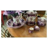 Superior FRO Quality Pitcher and Bowl, Cream and