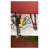 Outlet Strip, Light, Bolt Cutters