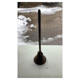 Primitive Toilet Plunger
