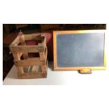 Chalkboard and Wood Creat