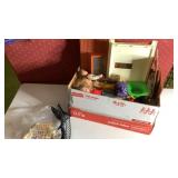Plastic Doll House and  Toys
