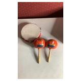 Tambourine and Maracas