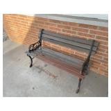 Park Bench Front Porch