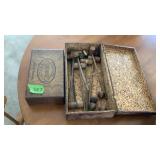 Cigar Box and Miniature Croquette Set