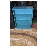 Teal Book Case
