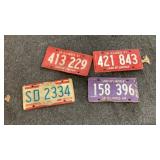Old License Plates