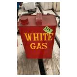 White Gas Can