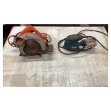 Ryobi Sander & Black & Decker 2 HP Circular Saw