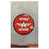 Flying A Gasoline Sign