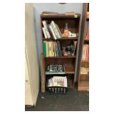 Automotive Books and Book Case