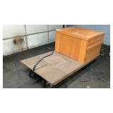 Cart With WoodBox