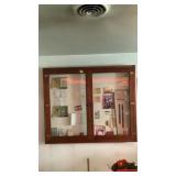 Wall Display Cabinet 63 1/2" W x 53 3/8" T x 6" D