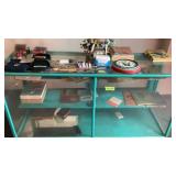 Contents Of Cabinet, Cars, Knives, Manuals,