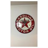 Texaco Gasoline Motor Oil Sign