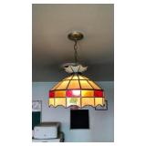 Lead Glass Light Fixture MUST HAVE OWN TOOLS TO