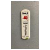 Mobil Motor Oil Gasoline Thermometer