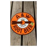 A&W Root Beer Sign