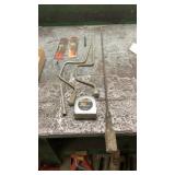 Tap and Drill Bit, along Screw Driver, Tape