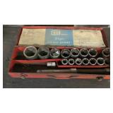 CTT Tools 3/4" Drive 6 Point Socket Set