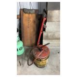 Hand Pump and Wood Creeper and Metal creeper