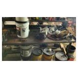 Metal Work Bench and Misc