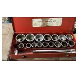 Socket Wrench Set 1" Dr. NO SOCKET WRENCH