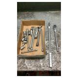 Extensions, Breaker Bar, Sockets, 1/4" 1/2"