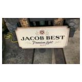 Jacob Best Beer Sign
