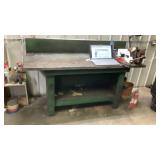 Work Bench 28" D x 72 1/2" W x 44" T MUST HAVE