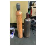 Oxygen and Acetylene Tanks