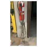 Homemade Shop Light and Stand