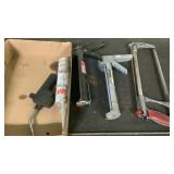 Caulk Guns, Saw, Caulk