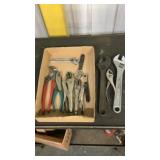 Channel Locks Vise Grips, Crescent Wrenches