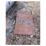 Steel Wheel Chair Ramp