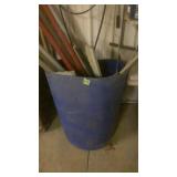 Concrete Buffalo Float and Poles