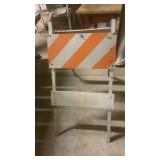 Side Walk Caution Sign