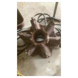 Wheel Hub 6 Lug Out  8 Lug Inside