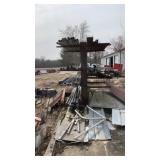 Steel Rack EXCLUDING CONTENTS