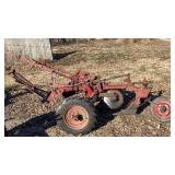 International 2 Bottom Plow With Cutters Pull
