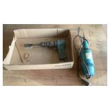 Power Craft 1/4" Dr, Electric Die Grinder, &