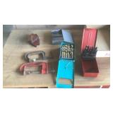 C Clamps, Welding Triangles, Drill Bits