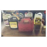 Gas Can, Partial Antifreeze