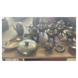 Silver Plate ONE TEA POT IS BROKEN