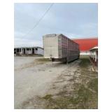 2014 Wilson Aluminum Livestock Trailer, 52