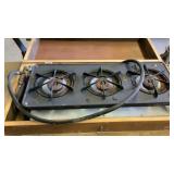 Propane Camping Stove 3 Burner
